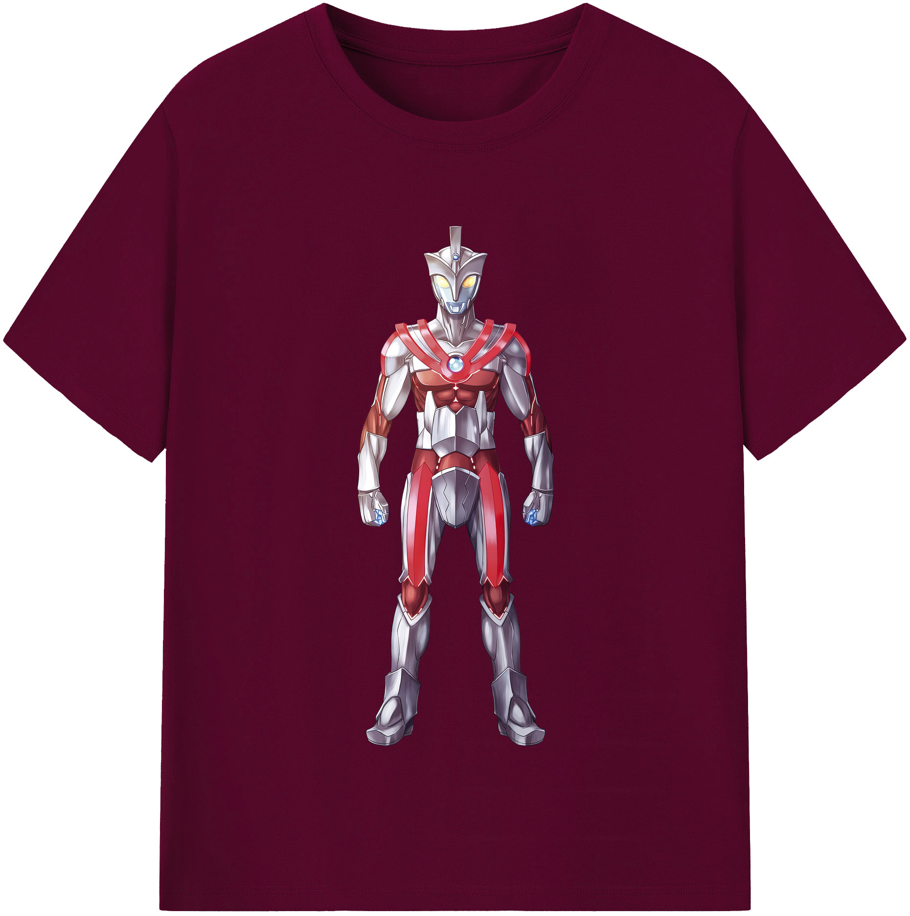 （画像用） ウルトラマン Ultraman レディースカジュアルプリントTシャツ（綿100％）